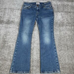 Wrangler Rooted Collection Jeans Women's 30x30 Blue Denim Bootcut Western USA